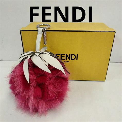 fendi pineapple bag charm